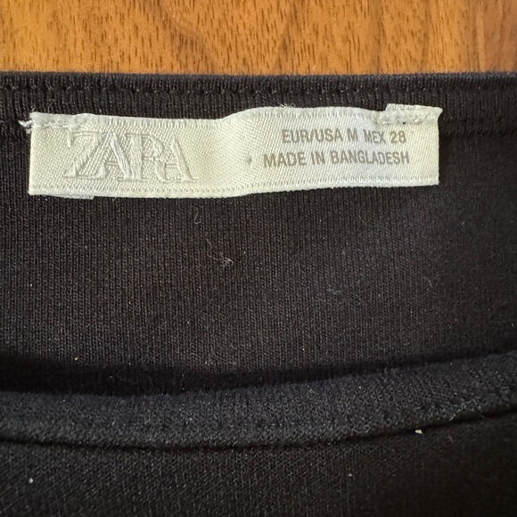 Zara Belted Mini Dress - black - Picture 7 of 7